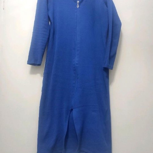 Women's midi dress like new with zipper and long sleeves