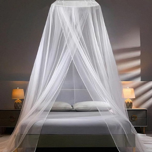 Sekey Mosquito Net for Double Bed New, White Mesh