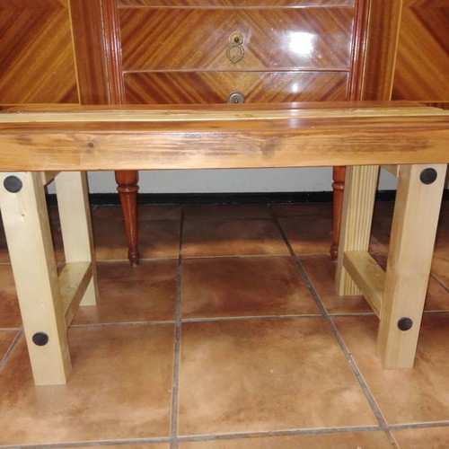 Wooden stool new 0.85m×0.37m×0.45m
