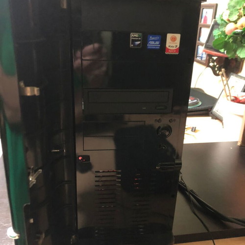 Computer used with AMD X3 Phenom, 4 GB RAM, 500 GB HDD, Windows 10