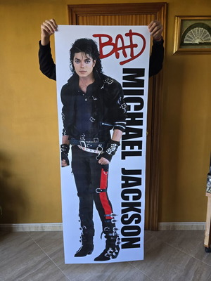 Michael Jackson Bad poster puzzle like new