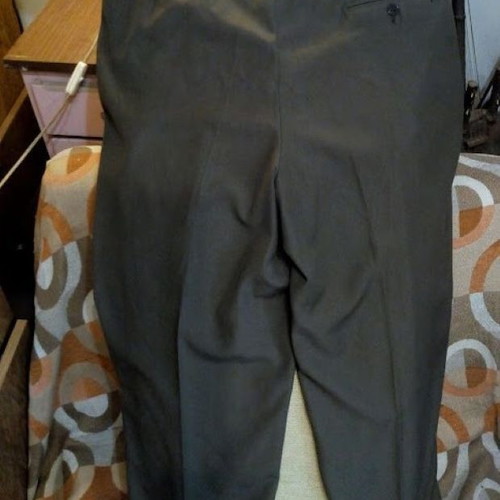 N&B Classic Men's Grey Dress Trousers Size EU46 Like New