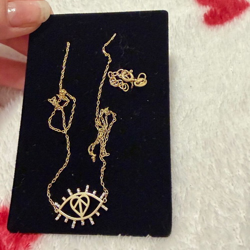 The Eye of Love Necklace Gold like new by Doukissa Nomikou