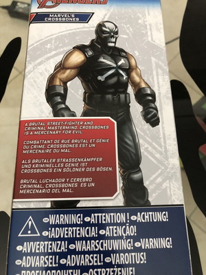 Φιγούρα Crossbones 12” Titan Hero Series μεταχειρισμένη, Avengers Initiative Marvel Comics