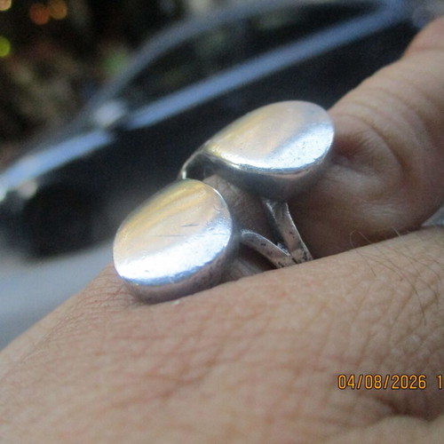 Silver 925 women's ring size 56, new