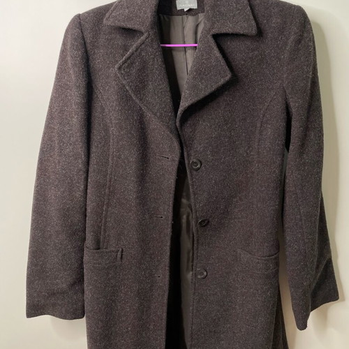 Naf Naf brown coat like new, size S