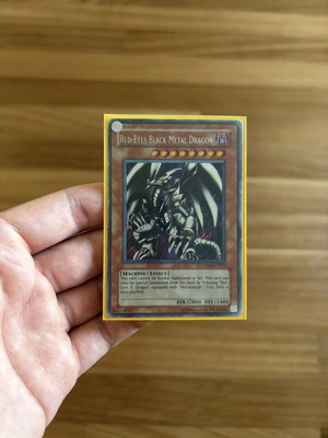 Yugioh Red-Eyes Black Metal Dragon card