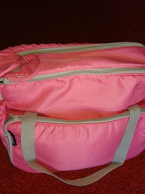 Τσάντα αλλαξιέρα Lorelli Mom Bag B100 ροζ σαν καινούργιο