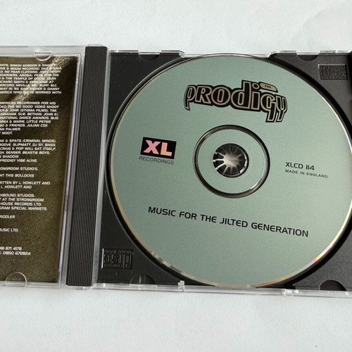 Prodigy Music for the Jilted Generation CD like new, electronic