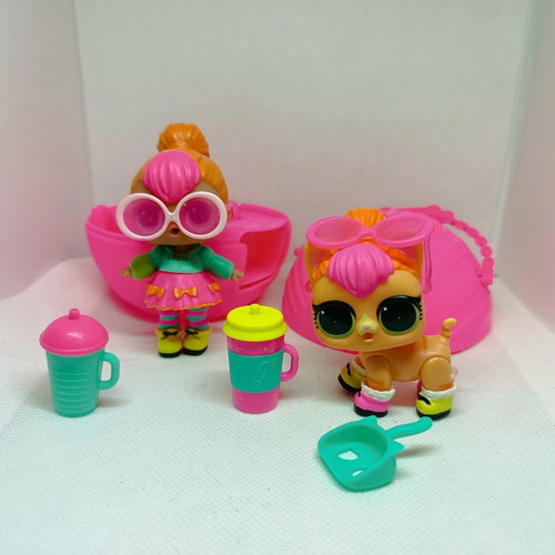 Lol Surprise doll and pet set like new