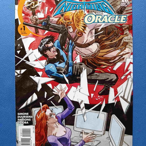 Convergence Nightwing and Oracle Comic book used