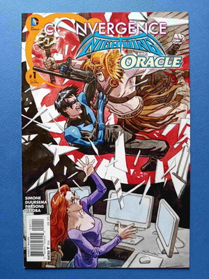 Convergence Nightwing and Oracle Comic book used