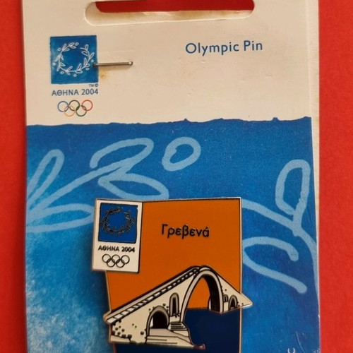 Pins Athens 2004 Bridges series new, set of 7