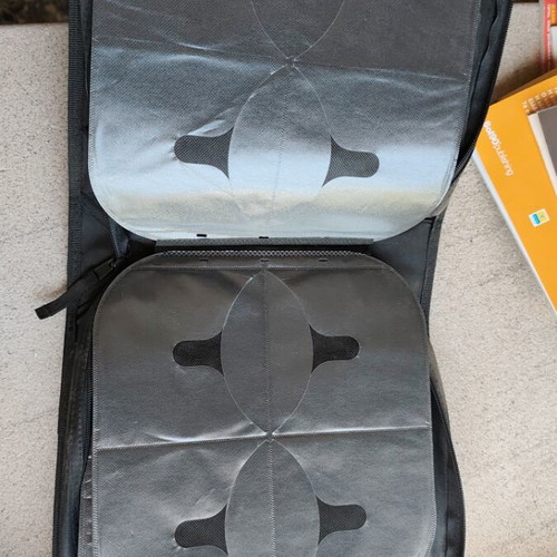 CD DVD cases used, set of 3, 208 discs each