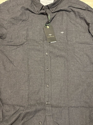 Fynch Hatton shirt gray size Large new