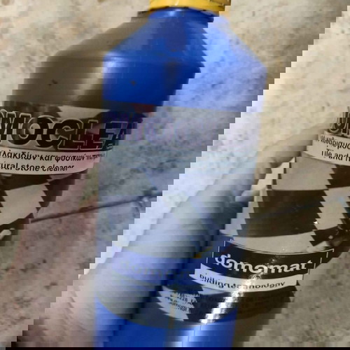 DOMO CLEAN Течен препарат за плочки и естествен камък нов