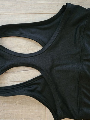 Bustier Hyper black one size like new