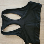 Bustier Hyper black one size like new