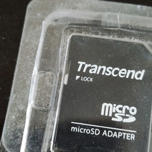 Transcend MicroSD to SD Adapter with Lock switch