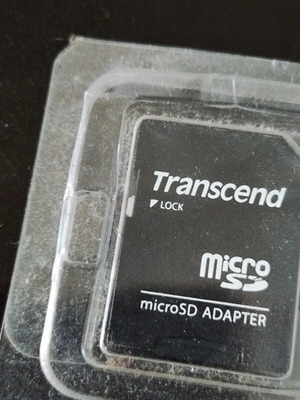 Transcend MicroSD to SD Adapter with Lock switch