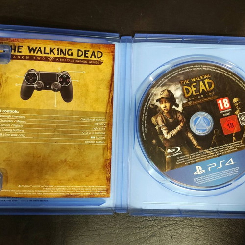 The Walking Dead Season Two PS4 used video game