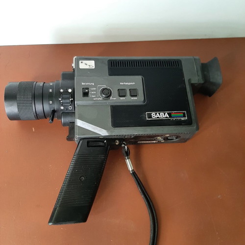 Vintage Saba analog color video camera CVC series