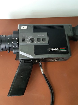 Vintage Saba analog color video camera CVC series