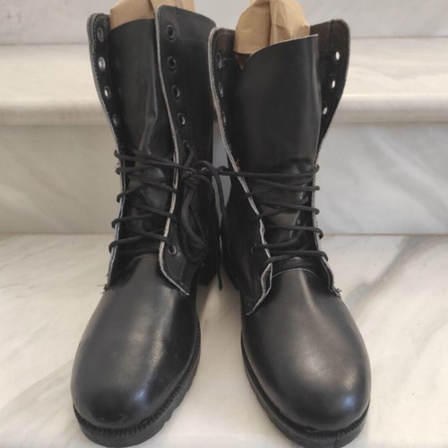Military boots for Greek Army size 45, black leather