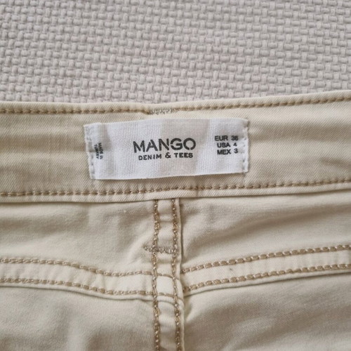 Mango Denim & Tees beige slim jeans like new, size 36