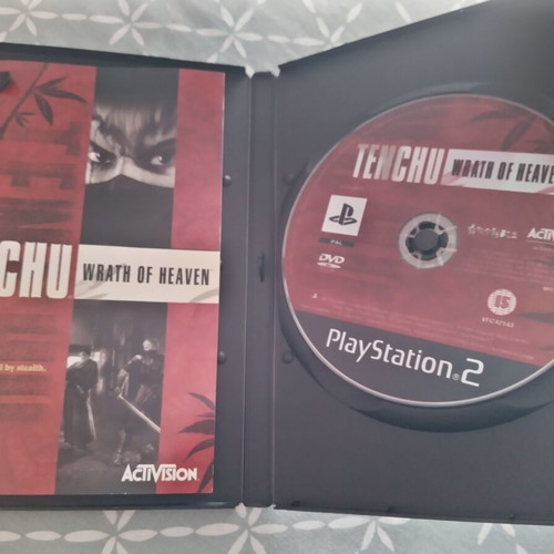Tenchu Wrath of Heaven PS2 game like new