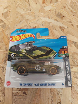 Hot Wheels '68 Corvette Gas Monkey Garage παιχνίδι αυτοκίνητο καινούργιο