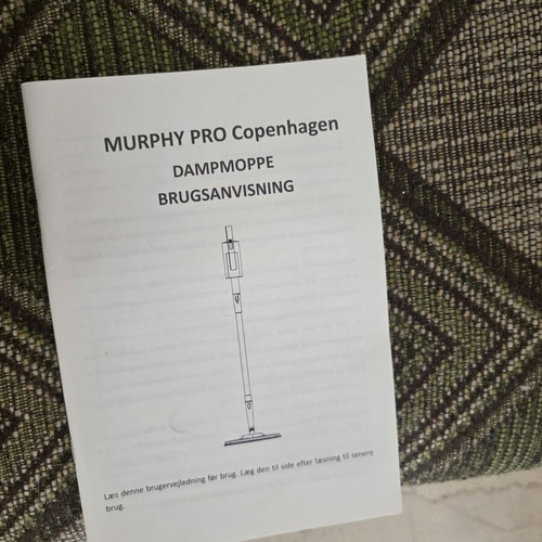 Murphy Pro 2-in-1 Steam Mop limited edition 1500 watt new