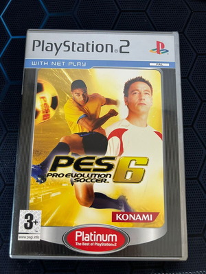 PlayStation 2 Pro Evolution Soccer 6 Platinum complete
