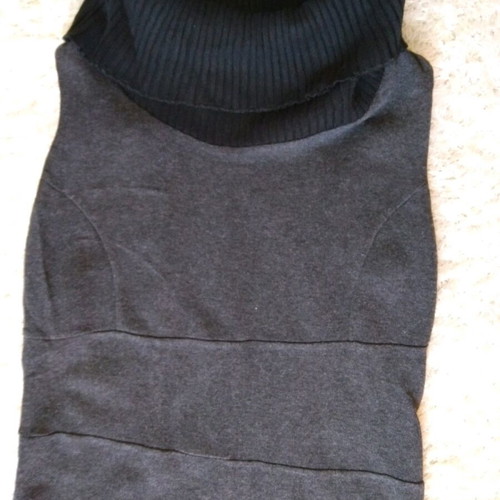 Le Vertige dress size 2/38/M like new, gray and black