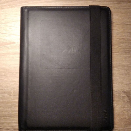 Tablet case like new, 22.5cm x 16.5cm, leatherette cover