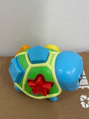 Little Tikes crawling turtle with shapes 6-24 months like new