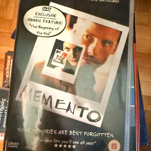 Memento DVD Special Edition like new, adventure