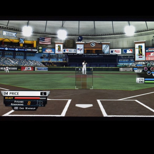 MLB 12: The Show PS3 game used, sports baseball simulation