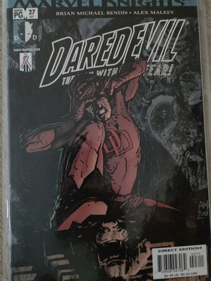 Daredevil #27 Marvel comic book mint condition, 2002