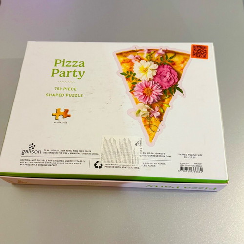 Pizza Party puzzle new with 750 pieces by Galison