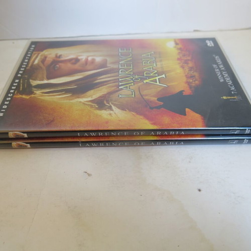 Lawrence of Arabia 2-DVD set used, 1962 adventure drama