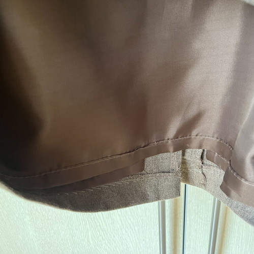 Skirt knee-length gray size EU 42 like new