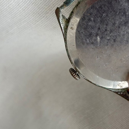 Technos men's watch used with dial and oxidation damage