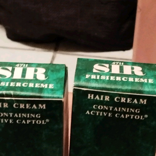 Sir Irisch Moss Hai Cream vintage, 2 pcs, like new
