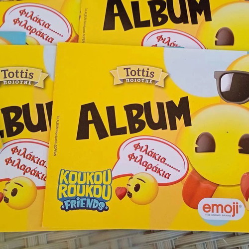 Koukouroukou Emoji albums pack of 10 new