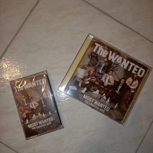 The Wanted CD and signed cassette new, Most Wanted album