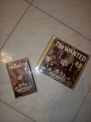 The Wanted CD and signed cassette new, Most Wanted album