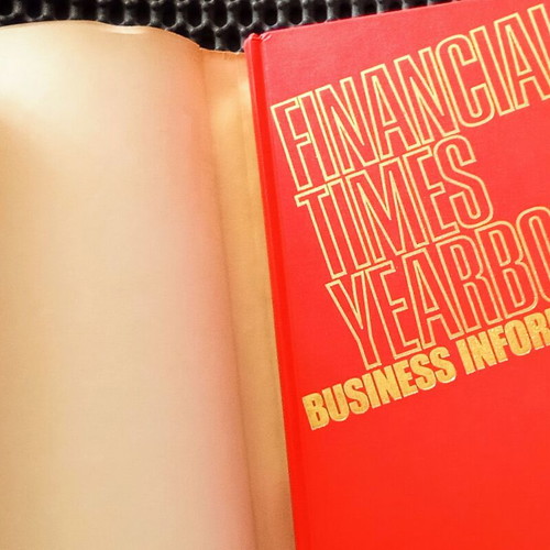 Financial Times Yearbook 1969 used, English