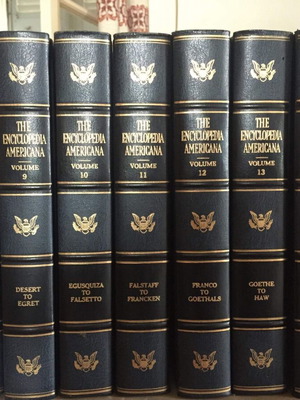 The Encyclopedia Americana σετ σαν καινούργιο, όλοι οι τόμοι