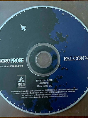Falcon 4.0 PC игра като нова, симулация на полет